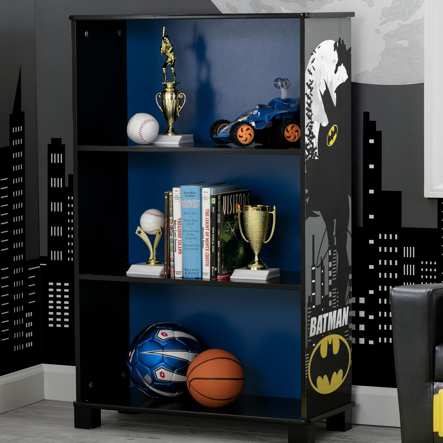 Delta Children Dc Comics Batman Deluxe 37 5 Bookcase Reviews