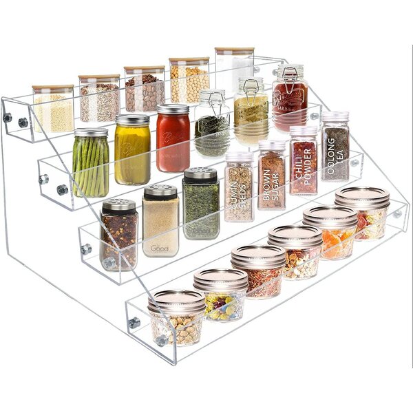 Prep & Savour Acrylic Spice Rack | Wayfair