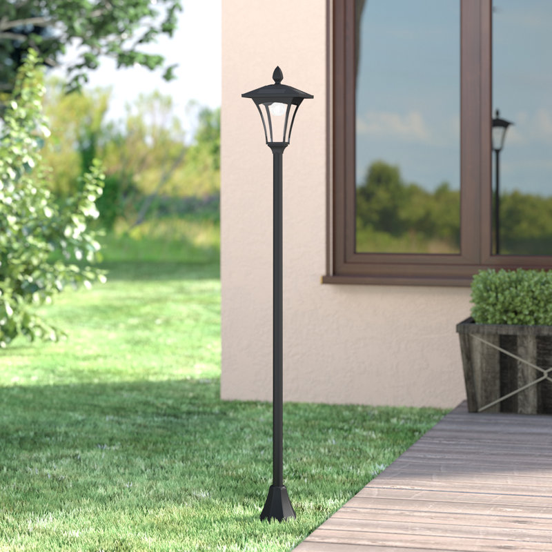 Darby Home Co Croley Solar Ed Vintage 1 Light Led 65 Post Darby Home Co Croley Solar Ed Vintage 1 Light Led 65 Post Reviews Wayfair
