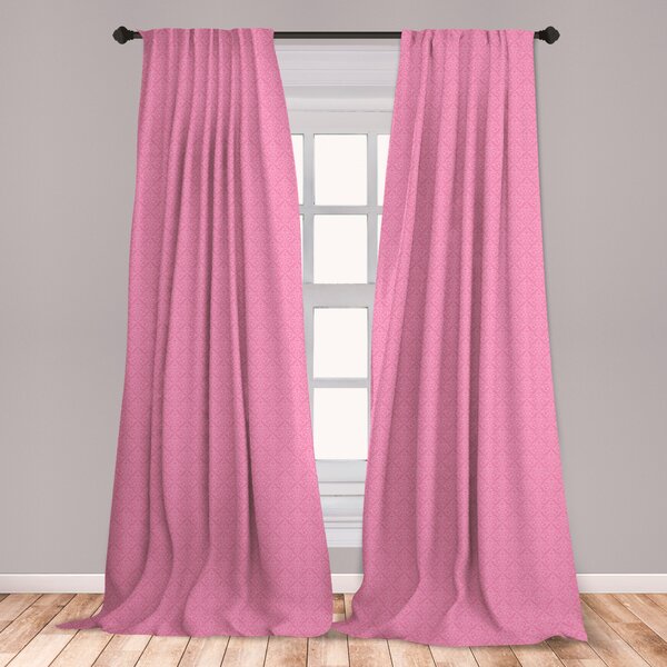 pale pink curtains b&m