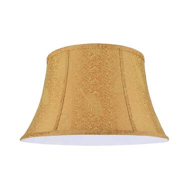 NEW GOLD FABRIC BELL CHANDELIER SHADE SHADES 