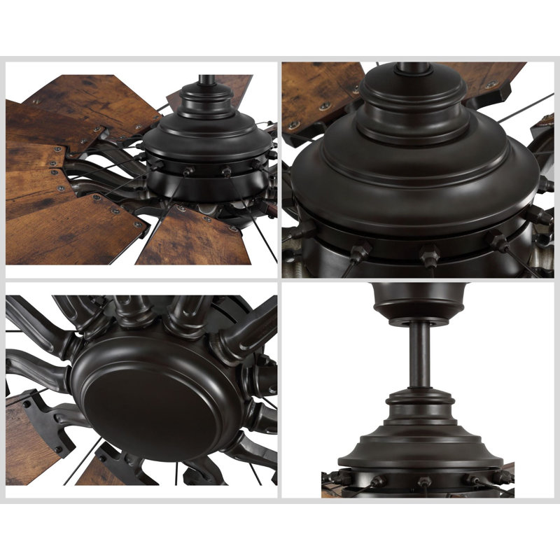 60" Armando 12 Blade Ceiling Fan with Remote & Reviews ...
