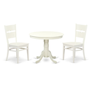 3 Piece Dining Set by Wooden Importers