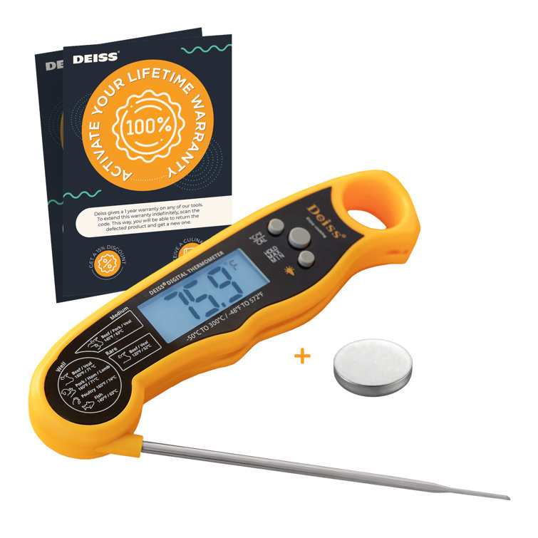 Instant Read Digital Cooking Candy Thermometer 