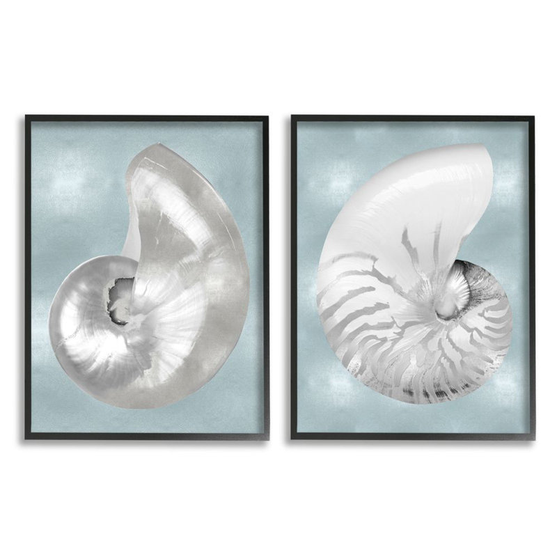 Rosecliff Heights Minimal Nautilus Shell By Caroline Kelly 2 Piece Painting Print Set Wayfair Rosecliff Heights Minimal Nautilus Shell By Caroline Kelly 2 Piece Painting Print Set Wayfair