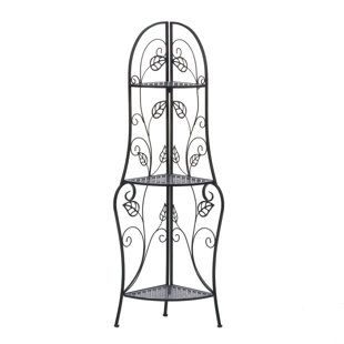 Go to store & view more images Zingz & Thingz Vines Iron Baker's Rack