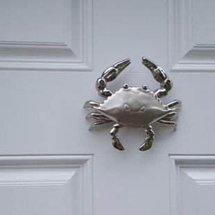 Blue Crab Door Knocker