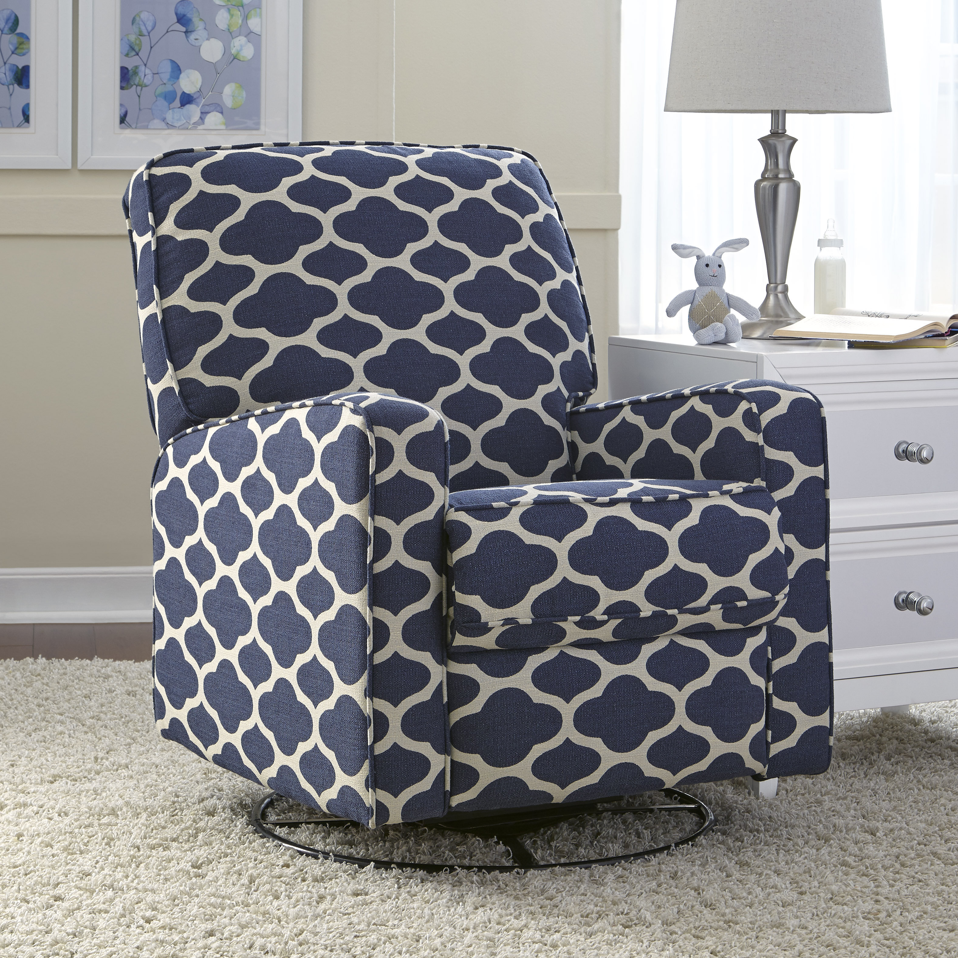 nina swivel glider recliner