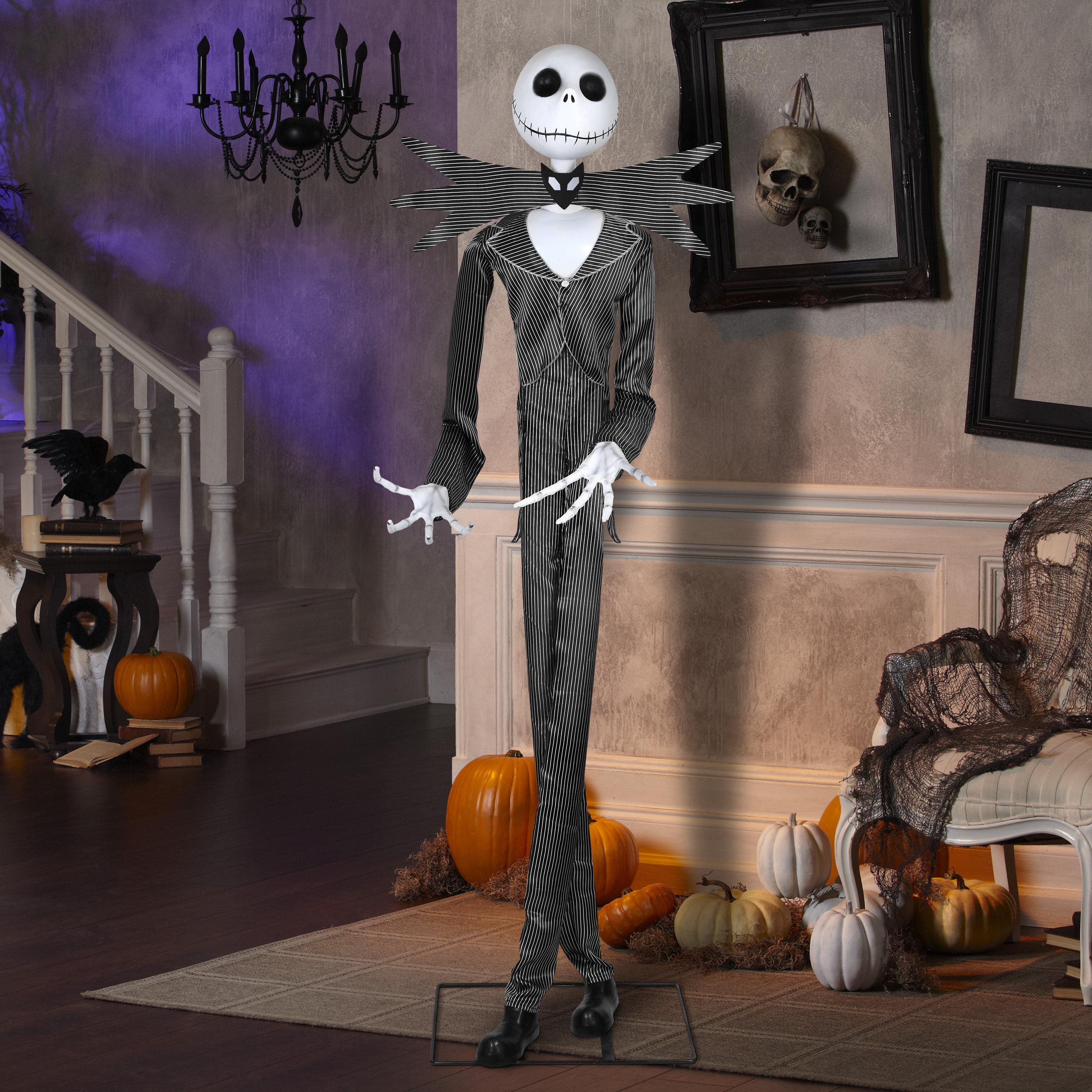 The Holiday Aisle Life Sized Animated Disney Jack Skellington