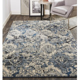 Gray Blue Tan Rug Wayfair