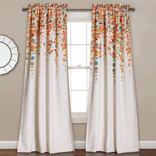 Modern Contemporary Orange Curtains Drapes You Ll Love In 2020