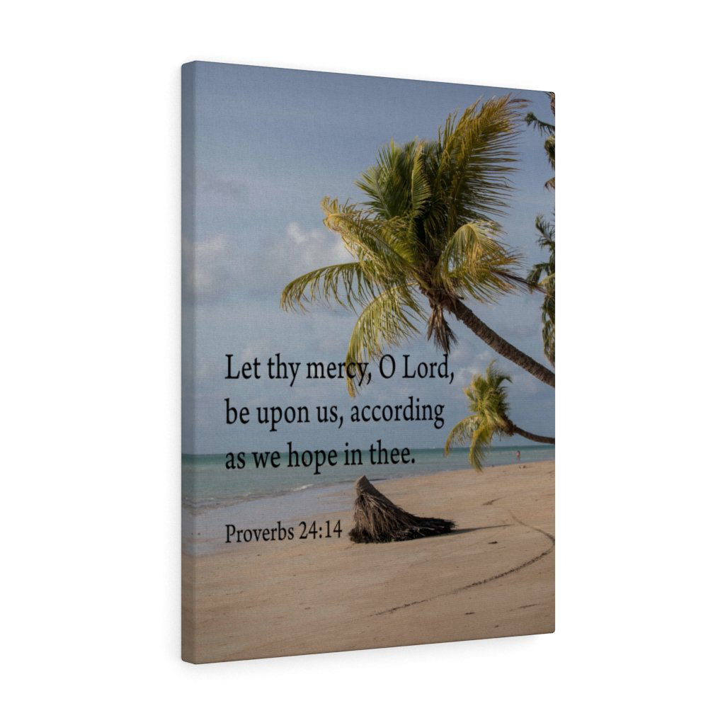 Express Your Love Gifts Let Thy Mercy Proverbs 2414 Christian Wall Art