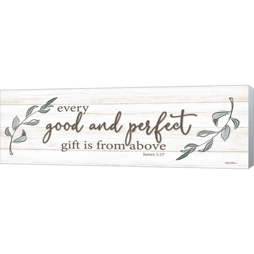 Rosalind wheeler every good and perfect gift by wrapped canvas print