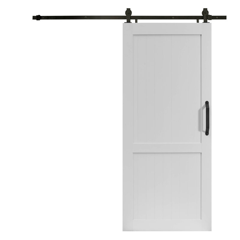 Ltl Home Products Paneled Pvc Vinyl Millbrooke Barn Door With