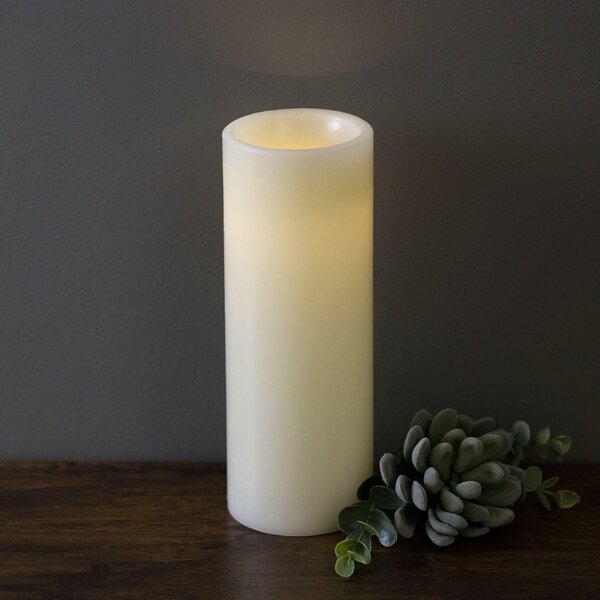 Martha Stewart LED Unscented Pillar Candle & Reviews | Wayfair