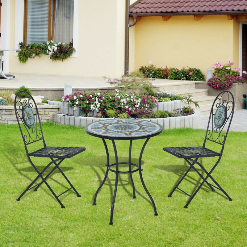 wayfair garden bistro set