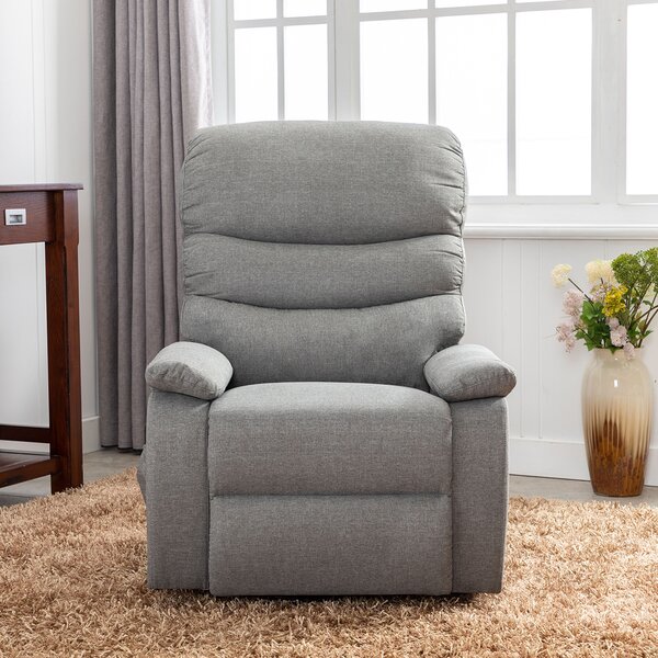 idaho reclining heated massage chair latitude run fabric