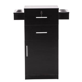 Symple Stuff Shumpert Locking Beauty Salon Storage Station Cabinet