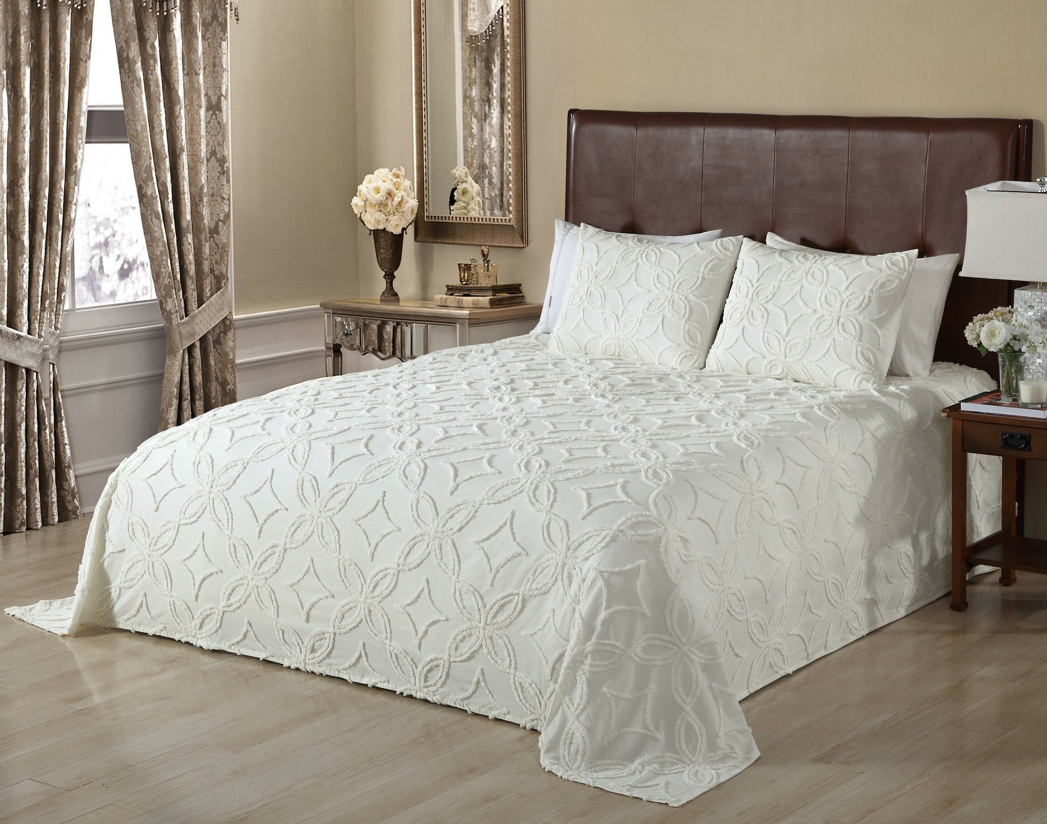 Ophelia Co Gode Chenille Coverlet Collection Reviews Wayfair