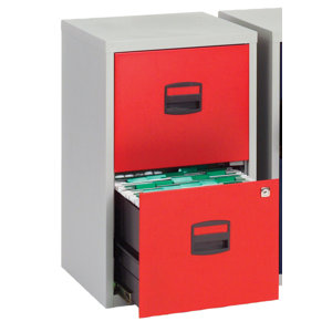 Aktenschrank Bisley mit 2 Schubladen von Home & ..