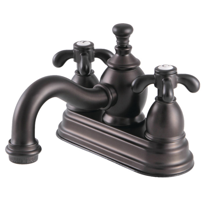 Kingston Brass French Country Lavatory Centerset Bathroom Faucet