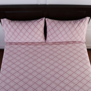 Lovely Lace Printed Microfleeceu2122 Sheet Set