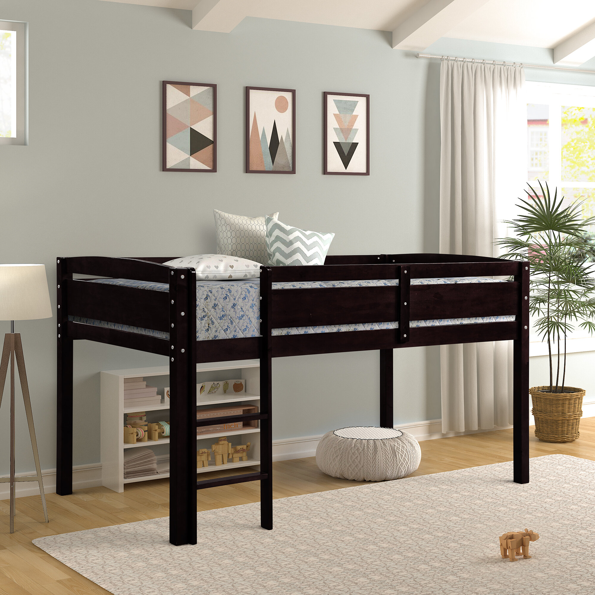 elevated bed for kids