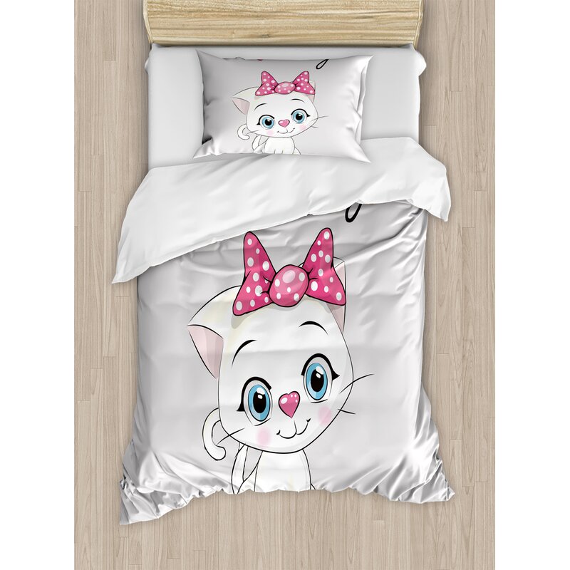 East Urban Home Kitten Cute Cartoon Domestic Cat Cheeks Fluffy I