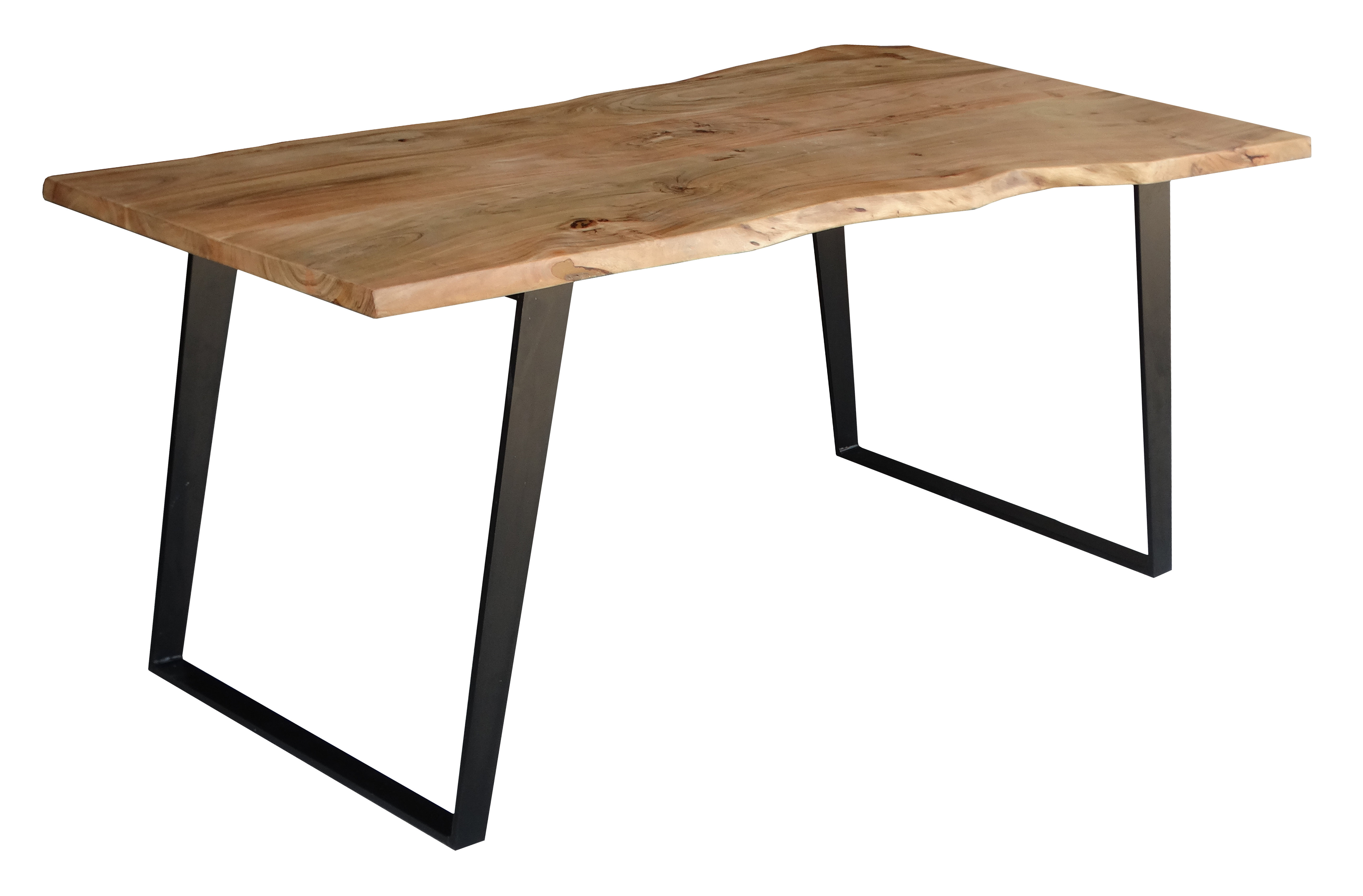 Emmeline Solid Wood Live Edge Dining Table