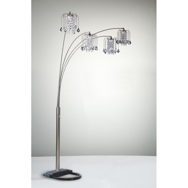 House Of Hampton Villar Rain Drop 84 Tree Floor Lamp Reviews Wayfair Ca Villar Rain Drop 84 Tree Floor Lamp
