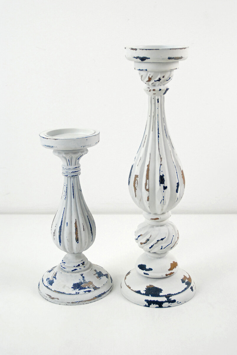 plastic candlesticks