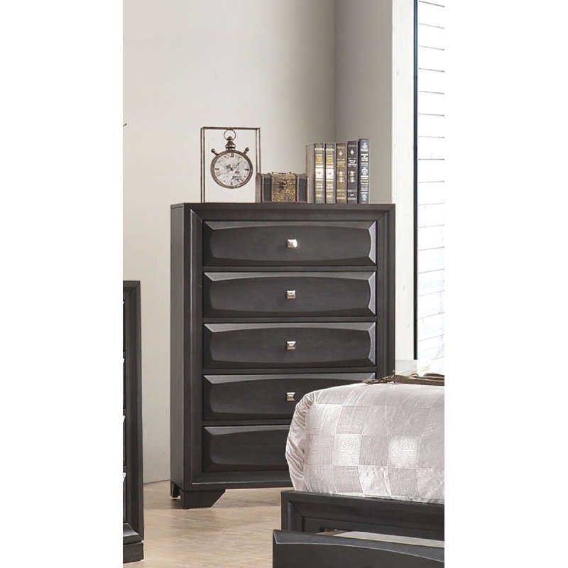 Red Barrel Studio Accent Chest With Safety Stop Drawers In Antique