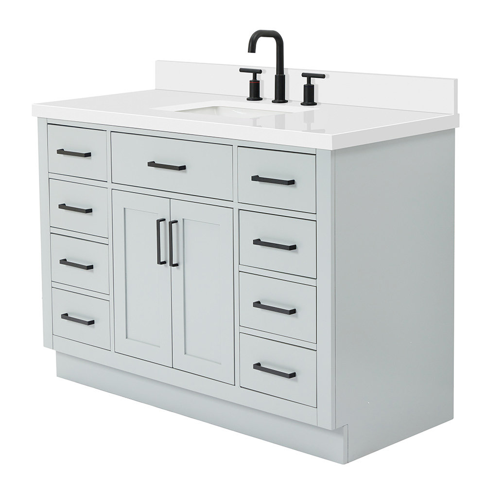 Wildon Home® Shildon 49'' Freestanding Single Bathroom Vanity with