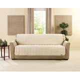 Deluxe Box Cushion Sofa Slipcover by Sure Fit