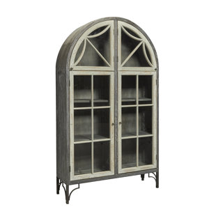 Go to store & view more images One Allium Way Noelia Curio Cabinet