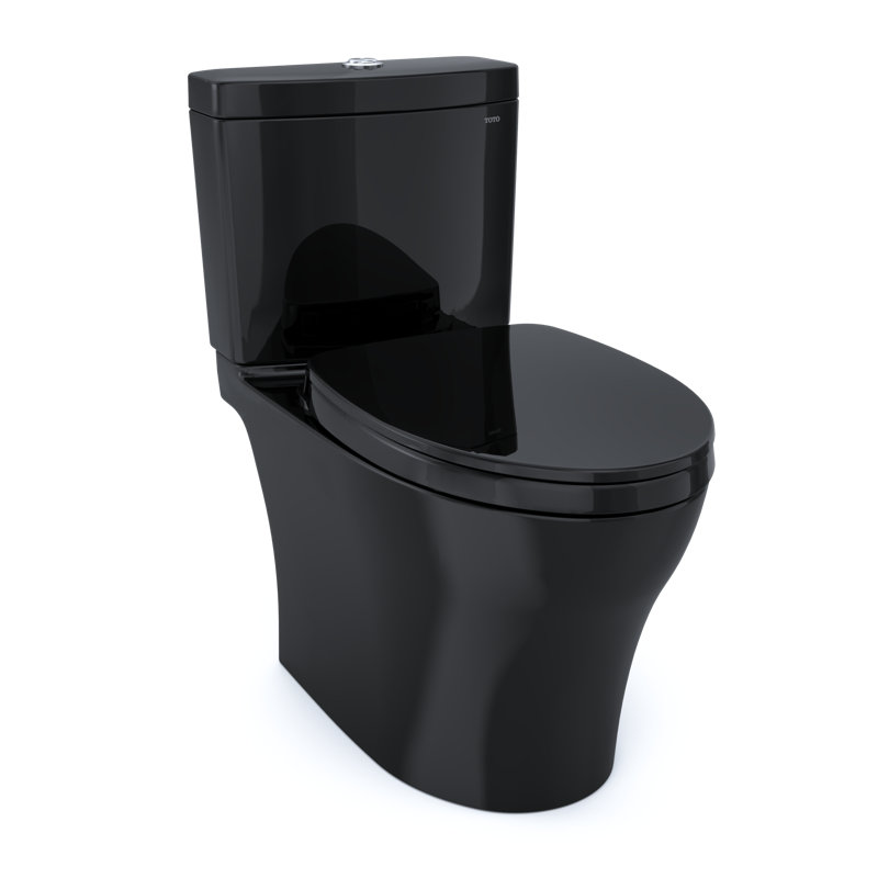 Toto Aquia Dual Flush Elongated One Piece Toilet With High