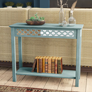 Mirrored Shelves Console Tables You Ll Love In 2021 Wayfair