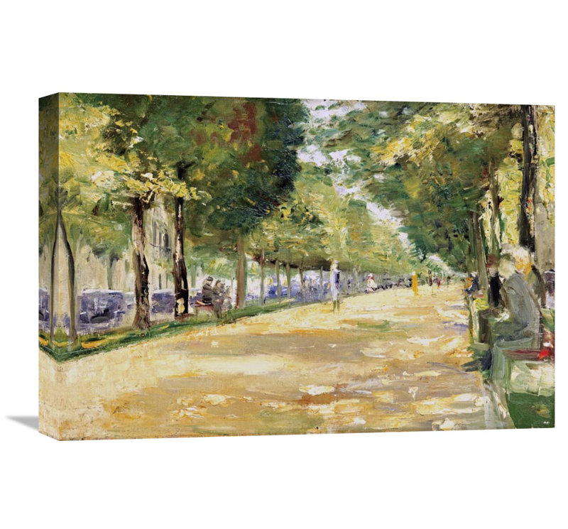 Global Gallery The Tiergarten Park Berlin By Lesser Ury