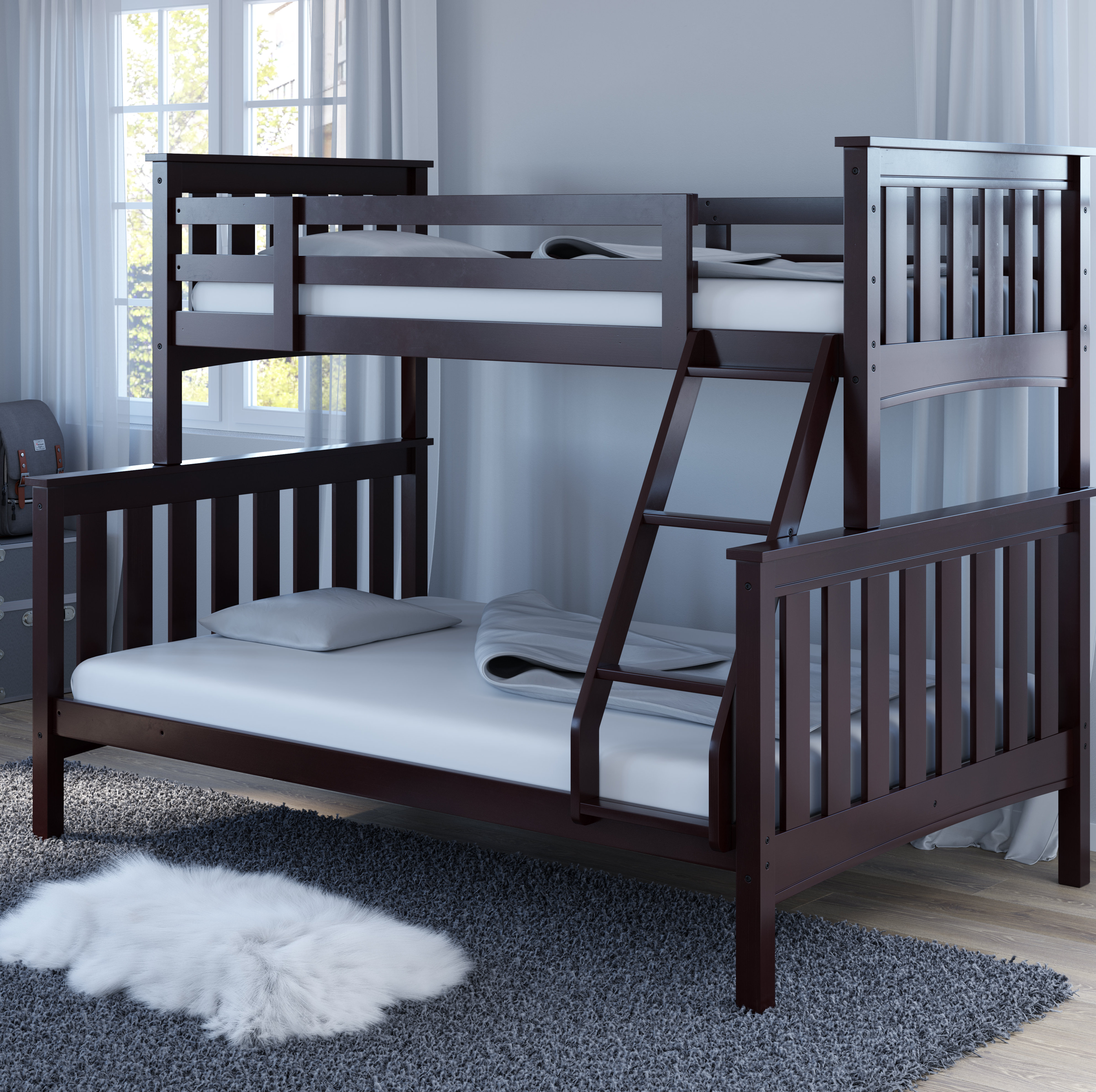 bunk beds for kids twin over full