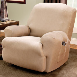 Stretch Stripe T-Cushion Recliner Slip..