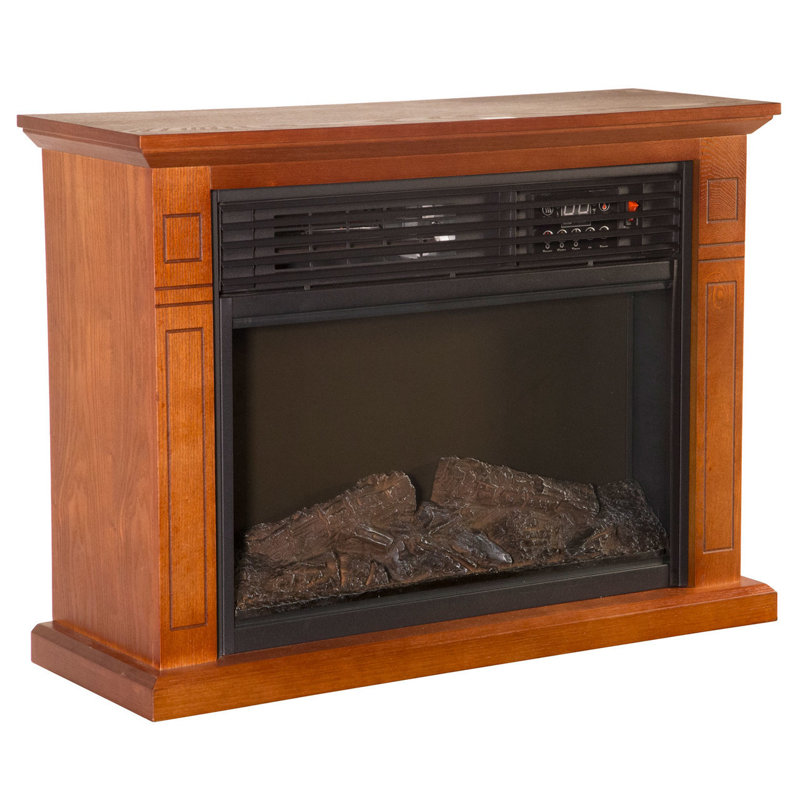 Comfort Glow Solid Wood TV Stand for TVs up to 32" with Fuel Type