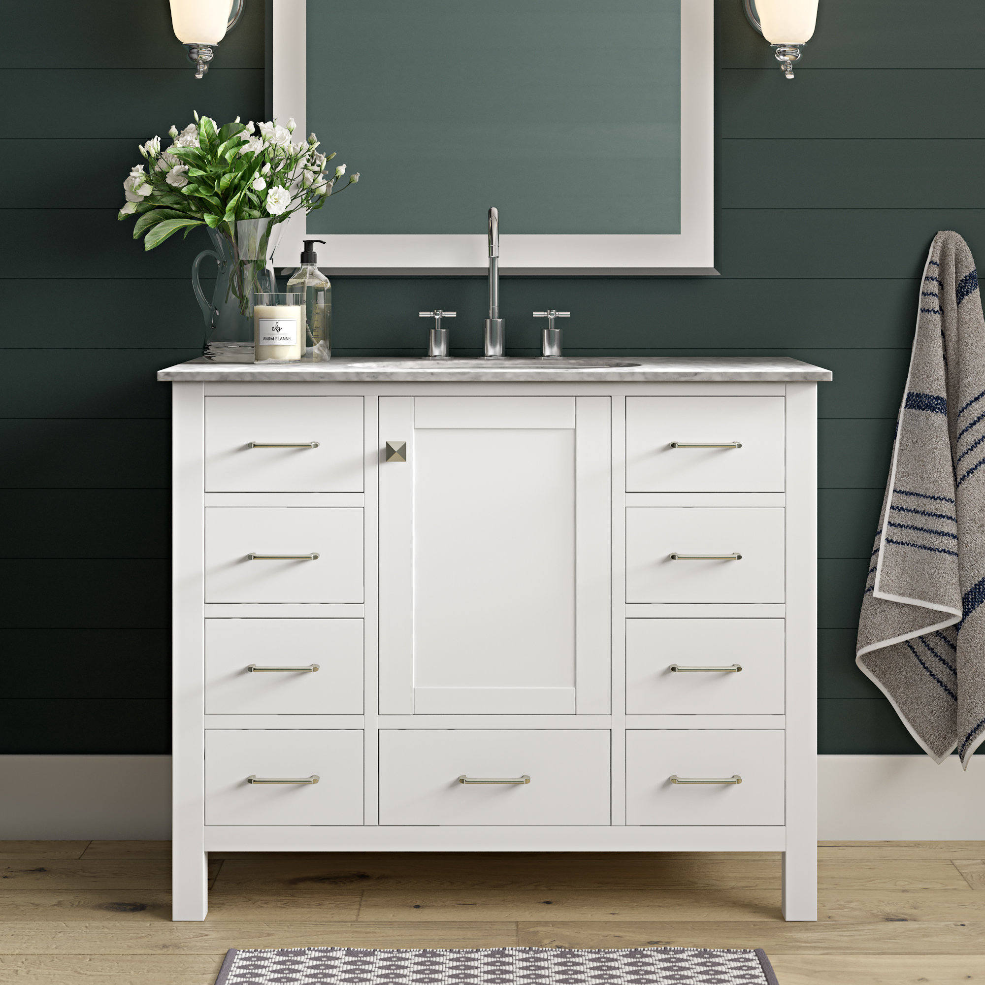 Joss Main Aneira 42 Single Bathroom Vanity Set Reviews Wayfair