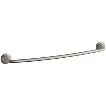 K 37051 Cp Bn 2bz Kohler Alteo 24 Wall Mounted Towel Bar Reviews Wayfair