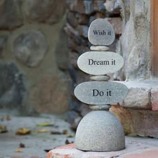 Giant Cairn Garden Stone Wayfair