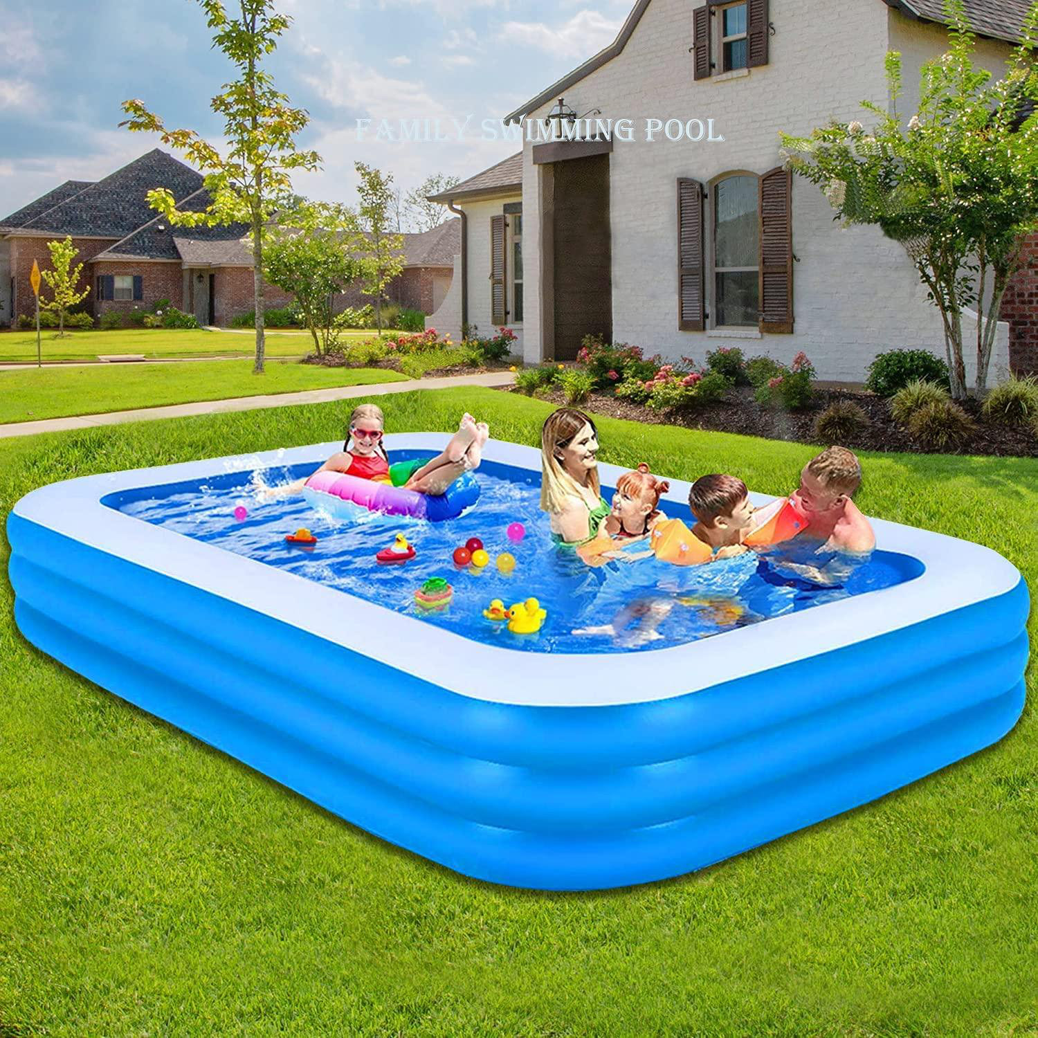 large family paddling pool