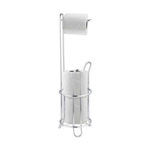Free Standing Toilet Paper Holder with Dispenser