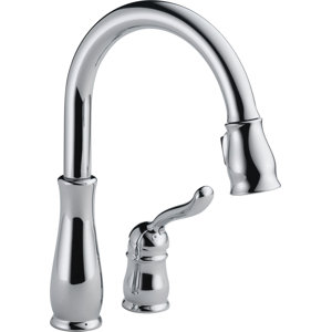 Leland Pull Down Touch Single Handle Kitchen Faucet
