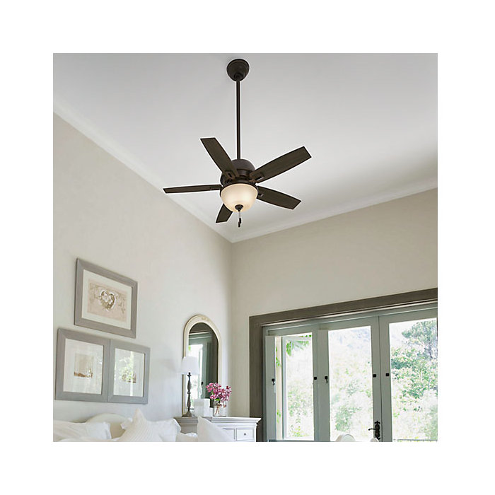44 Donegan 5 Blade Ceiling Fan Light Kit Included