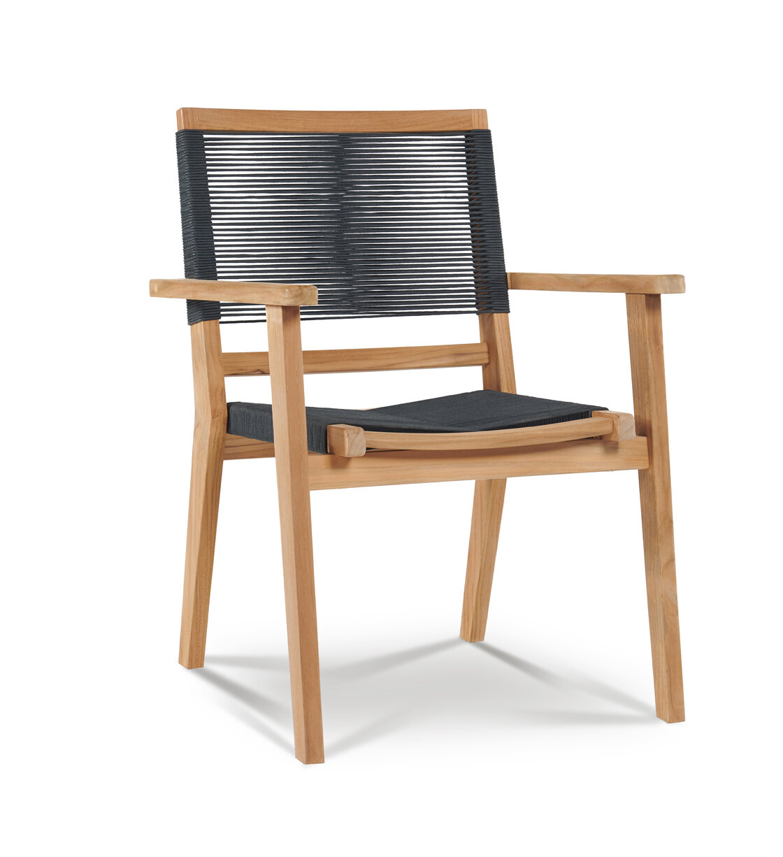 Juarez Stacking Teak Patio Dining Chair Joss Main