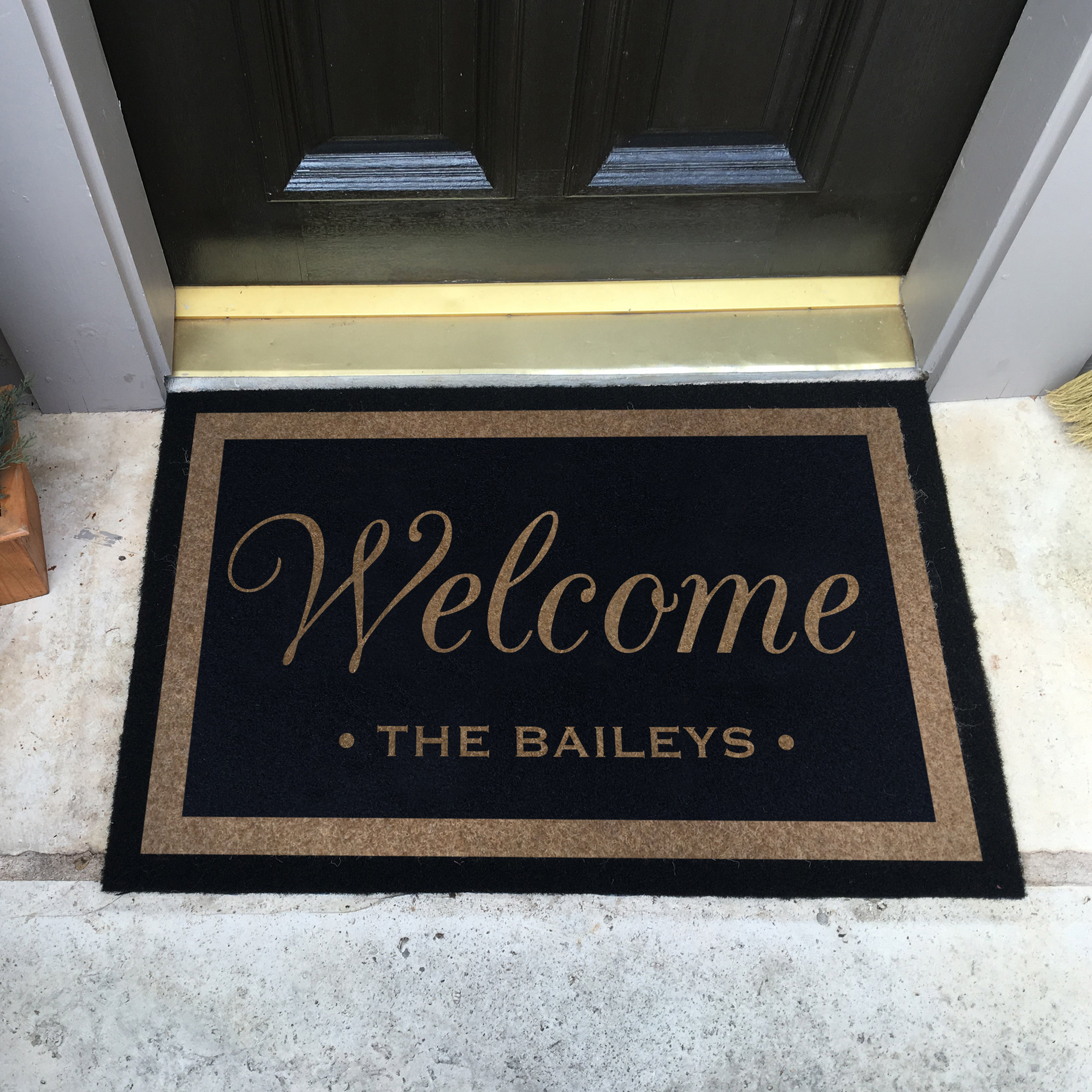 Canora Grey Bowdoin 36 X 24 All Weather Personalized Non Slip